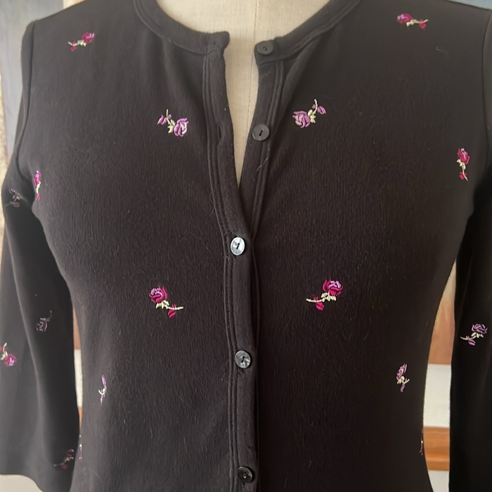 Express Button Up Sweater - Picture 3 of 8